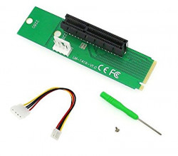 Adaptateur M.2 vers PCI-E 4 x 1 x Riser 